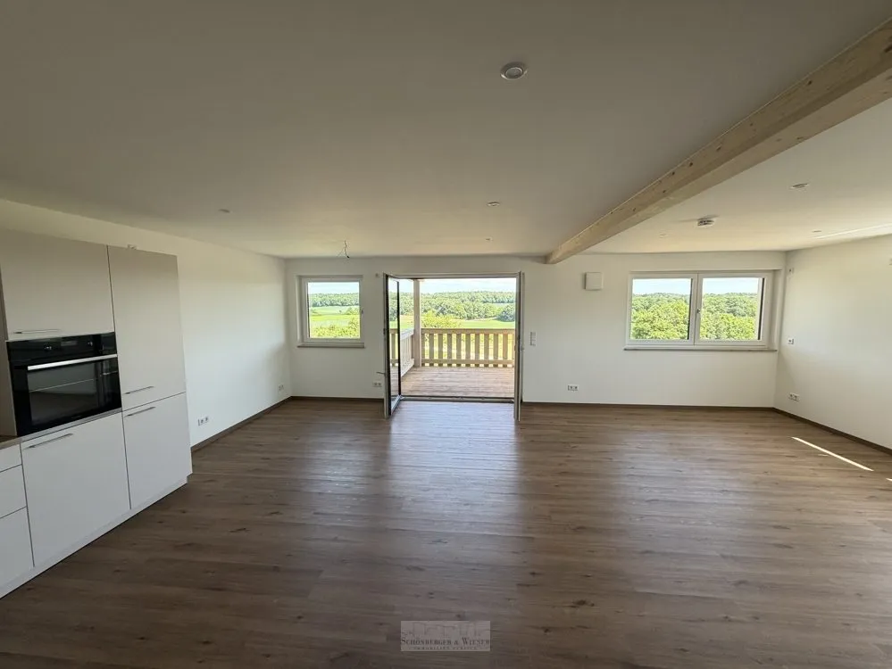 Immobilienangebot - Brunn - Alle - Exklusive 3 ZKB-Wohnung mit Balkon und herrlichem Ausblick in Frauenberg!