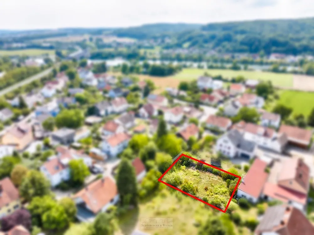 Vogelperspektive Immobilienangebot - Regensburg / Prüfening - Alle - Attraktives Baugrundstück im Regensburger Westen/ Großprüfening - eine seltene Gelegenheit.