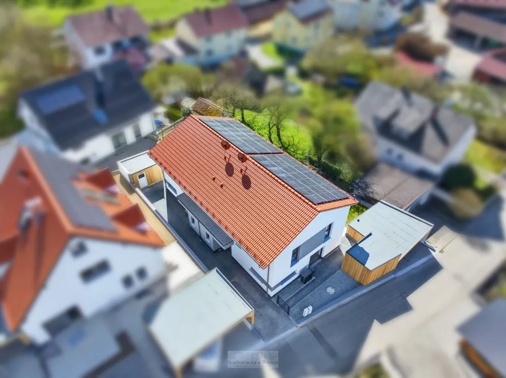 Immobilienangebot - Thalmassing - Alle - Hochwertige Neubau-Doppelhaushälfte KfW40 – Ihr neues Zuhause in Thalmassing!