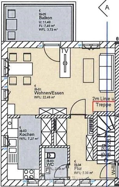 Immobilienangebot - Regensburg - Alle - Wohnen auf zwei Ebenen – stilvolle Maisonettewohnung in attraktiver Lage mit Westbalkon & Stellplatz