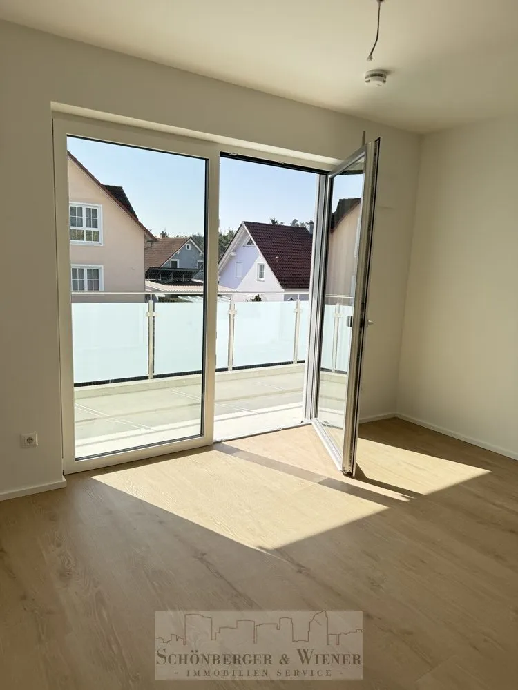 Immobilienangebot - Burglengenfeld - Alle - Modern wohnen in ruhiger Lage – 3-Zimmer-Neubauwohnung mit Südwestbalkon und Aufzug