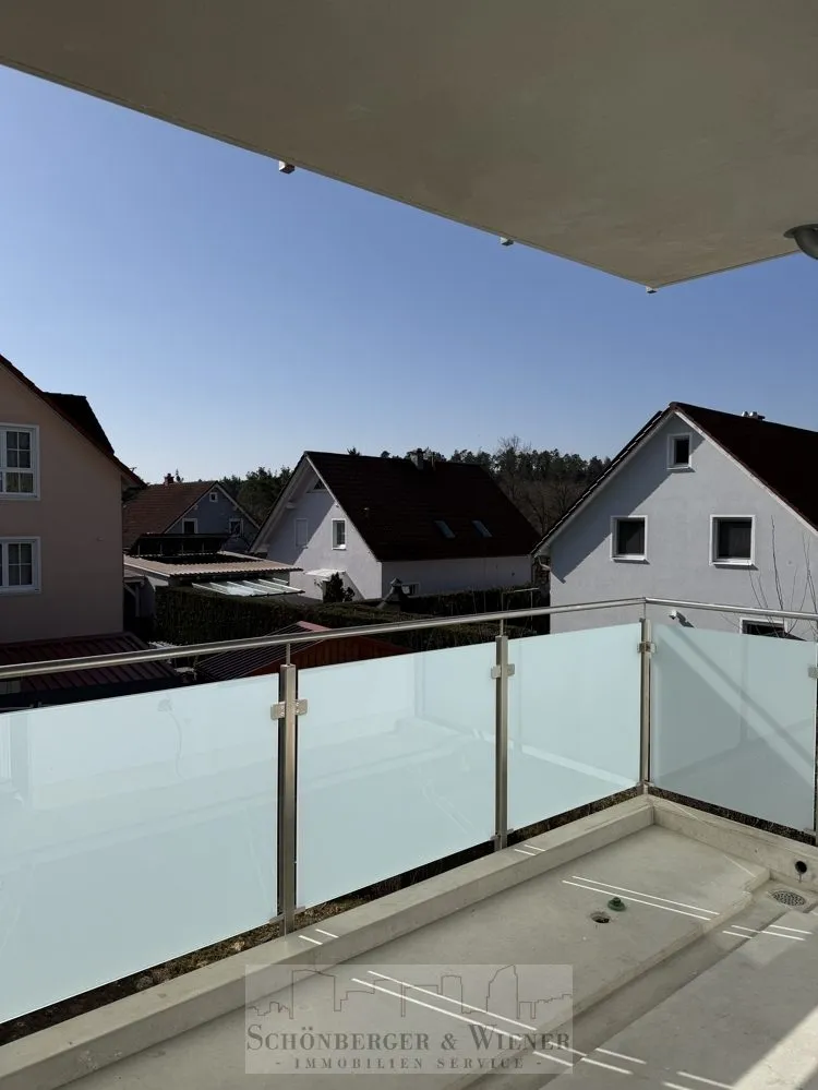 Immobilienangebot - Burglengenfeld - Alle - Modern wohnen in ruhiger Lage – 3-Zimmer-Neubauwohnung mit Südwestbalkon und Aufzug