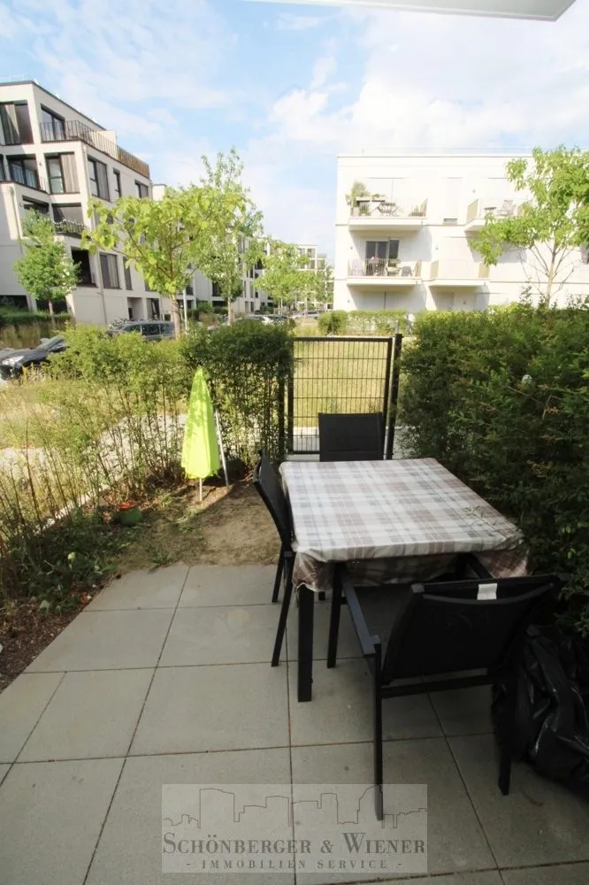 Immobilienangebot - Regensburg - Alle - Moderne 2-ZKB-Erdgeschosswohnung mit Terrasse im begehrten Dörnberg Quartier