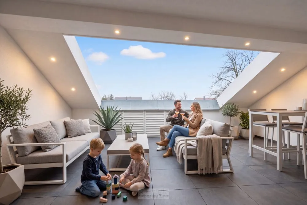 Immobilienangebot - Tegernheim - Alle - Alternative zum Haus – Lichtdurchflutete 4,5-Zimmer-Wohnung im obersten Geschoss mit eigenem Garten