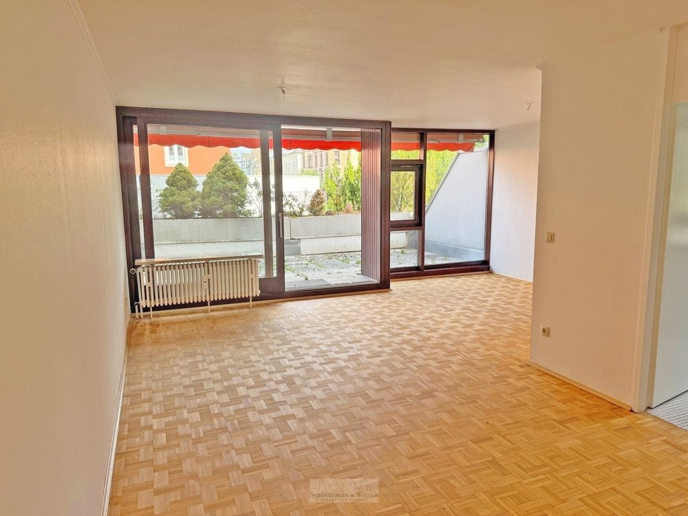 Immobilienangebot - Regensburg - Alle - Gepflegte 2 Zimmer-Wohnung mit großzügigem Balkon am östlichen Altstadtrand - frei ab 01.01.27