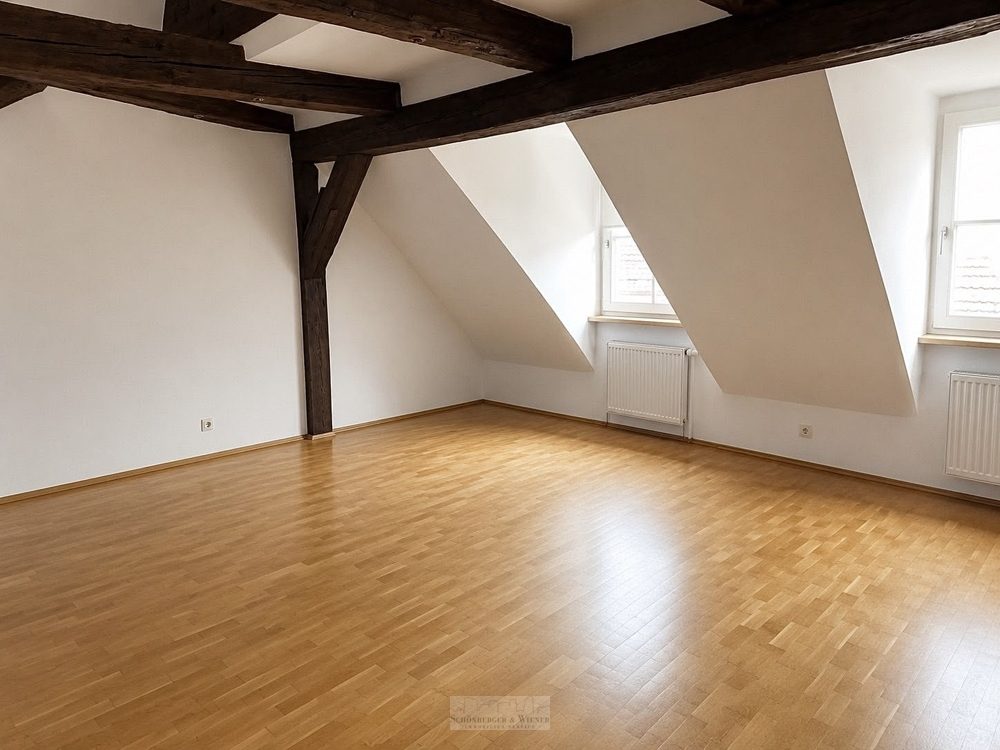 Immobilienangebot - Regensburg - Alle - Altstadt-Rarität: Maisonette mit Stellplatz im historischen Baudenkmal