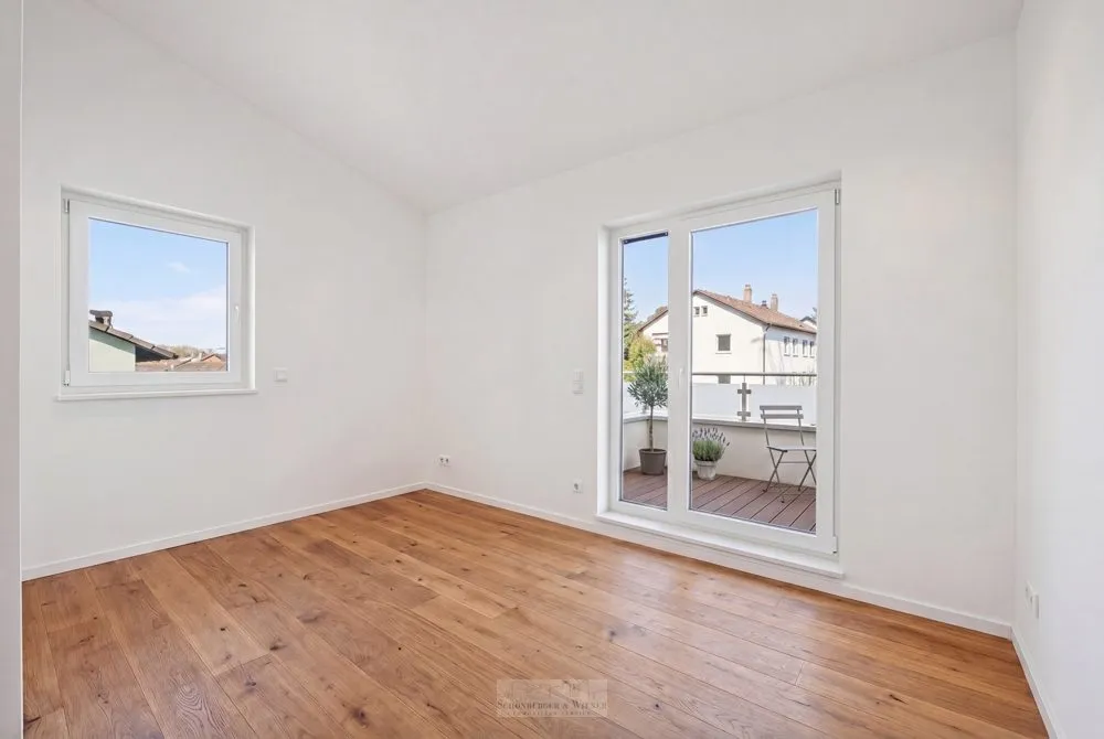 Immobilienangebot - Bad Abbach - Alle - Modernes Wohnen auf zwei Ebenen: 5-Zimmer-Maisonette mit Süd- & Dachterrasse